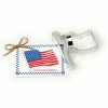Ann Clark Cookie Cutters Cookie Cutter: Flag With Recipe Card Decor