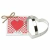 Ann Clark Cookie Cutters Decor Cookie Cutter: Heart With Recipe Card