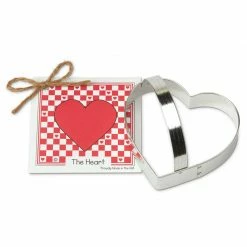 Ann Clark Cookie Cutters Decor Cookie Cutter: Heart With Recipe Card