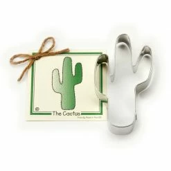 Ann Clark Cookie Cutters Decor Cookie Cutter: Saguaro Cactus With Recipe Card