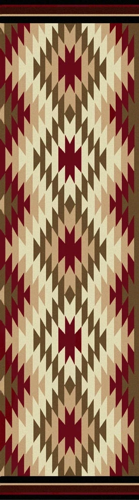 American Dakota Textiles Decor Trader Collection: Starburst Red 4 American Dakota Textiles Decor Trader Collection: Starburst Red