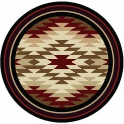 American Dakota Textiles Decor Trader Collection: Starburst Red 7 American Dakota Textiles Decor Trader Collection: Starburst Red