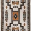 American Dakota Textiles Voices Collection: Old Crow Worn Saddle Area Rugs Decor