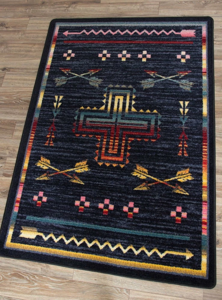 American Dakota Textiles Decor Voices Collection: Shoot Me Straight Gray Area Rugs 7 American Dakota Textiles Decor Voices Collection: Shoot Me Straight Gray Area Rugs