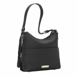 American West Handbags Ladies' American West Handbag Wild Horses Collection: Leather Zip Top Shoulder Hair On Hide