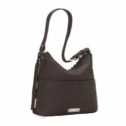 American West Handbags Ladies' American West Handbag Wild Horses Collection: Leather Zip Top Shoulder Hair On Hide