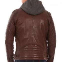 Scully Leather Company Men's Leather Jacket Collection: Zip Out Front And Hood