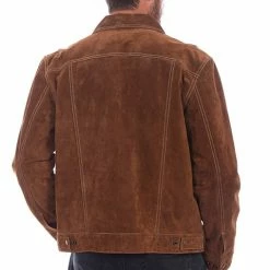 Scully Leather Company Men's Leather Jacket Collection: Scully Western Suede Jean Jacket