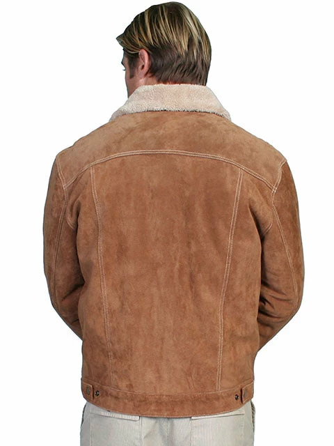 Scully Leather Company Men's Leather Jacket Collection: Scully Casual Suede W Faux Fur 6 Scully Leather Company Men's Leather Jacket Collection: Scully Casual Suede W Faux Fur