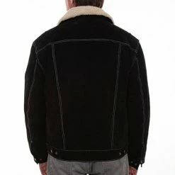 Scully Leather Company Men's Leather Jacket Collection: Scully Casual Suede W Faux Fur 12 Scully Leather Company Men's Leather Jacket Collection: Scully Casual Suede W Faux Fur