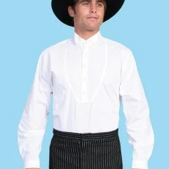 Scully Leather Company Men's Western Shirt Collection: Scully Rangewear Pullover, Wing Tips