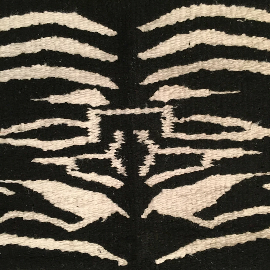 Action Decor Saddle Blanket Zebra Print Black And White 4 Action Decor Saddle Blanket Zebra Print Black And White