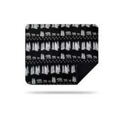 Denali Blankets Collection: Denali Bear Black Decor