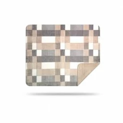 Denali Blankets Collection: Gray Plaid Blanket Decor