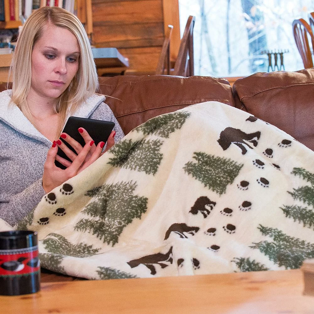 Denali Blankets Collection: Denali Bear Pearl Decor 6 Denali Blankets Collection: Denali Bear Pearl Decor