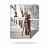 Decor Denali Blankets Collection: Vintage Skis