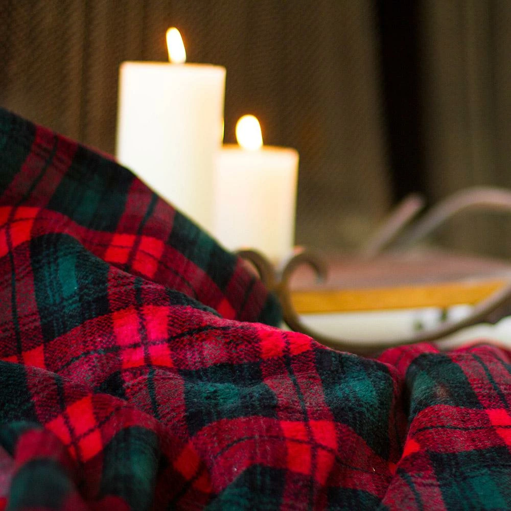 Denali Blankets Collection: Buffalo Check Red And Green Decor 6 Denali Blankets Collection: Buffalo Check Red And Green Decor