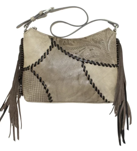 American West Handbags American West Handbag Gypsy Patch Collection: Leather Zip Top Shoulder 3 American West Handbags American West Handbag Gypsy Patch Collection: Leather Zip Top Shoulder