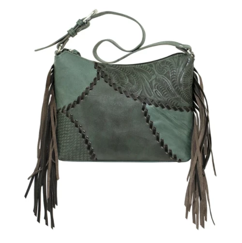 American West Handbags American West Handbag Gypsy Patch Collection: Leather Zip Top Shoulder 4 American West Handbags American West Handbag Gypsy Patch Collection: Leather Zip Top Shoulder