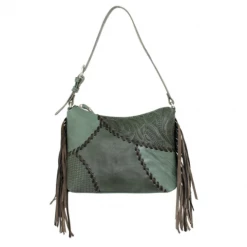 American West Handbags American West Handbag Gypsy Patch Collection: Leather Zip Top Shoulder 12 American West Handbags American West Handbag Gypsy Patch Collection: Leather Zip Top Shoulder