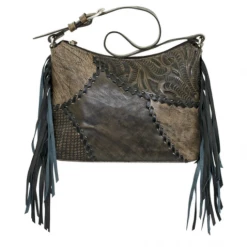 American West Handbags American West Handbag Gypsy Patch Collection: Leather Zip Top Shoulder 10 American West Handbags American West Handbag Gypsy Patch Collection: Leather Zip Top Shoulder