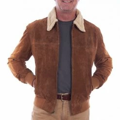 Scully Leather Company Men's Leather Jacket Collection: Scully Western Youthful Suede