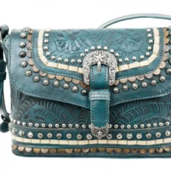 American West Handbags American West Handbag Blue Ridge Collection: Crossbody Flap Bag