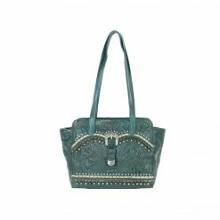 American West Handbags American West Handbag Blue Ridge Collection: Zip Top Tote