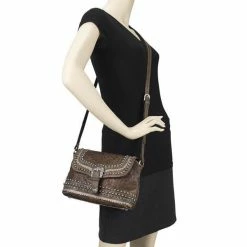 American West Handbags American West Handbag Blue Ridge Collection: Crossbody Flap Bag