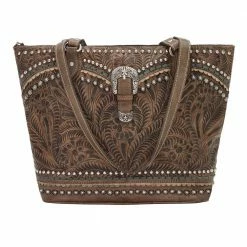 American West Handbags Ladies' American West Handbag Blue Ridge Collection: Zip Top Tote