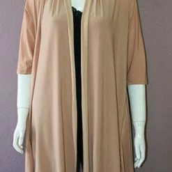 Fantazia Apparel Collection Wrap: 3/4 Sleeve Jacket Western Feathers