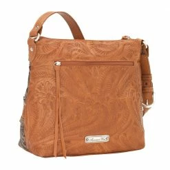 American West Handbags Ladies' American West Handbag Saddle Ridge Collection: Leather Zip Top Shoulder 17 American West Handbags Ladies' American West Handbag Saddle Ridge Collection: Leather Zip Top Shoulder