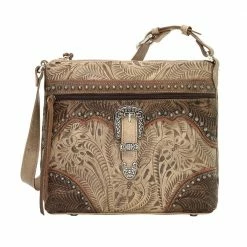 American West Handbags Ladies' American West Handbag Saddle Ridge Collection: Leather Zip Top Shoulder 15 American West Handbags Ladies' American West Handbag Saddle Ridge Collection: Leather Zip Top Shoulder