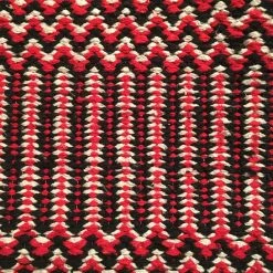 Action Decor Saddle Blanket Red Black