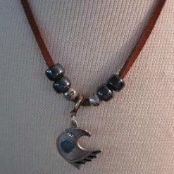 OutWest Shop Necklace Eagle With Beads Ladies'