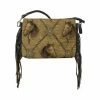 American West Handbags American West Handbag Tapestry Horse Print: Zip Top Crossbody With Fringe Small Ladies' 1 American West Handbags American West Handbag Tapestry Horse Print: Zip Top Crossbody With Fringe Small Ladies'