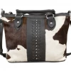 American West Handbags American West Handbag Pendleton Pony Collection: Leather Zip Top Shoulder Satchel Ladies'