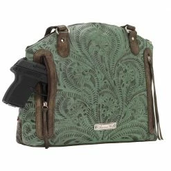 American West Handbags American West Handbag Annie's Secret Collection: Concealed Carry Leather Half Moon Tote Ladies'