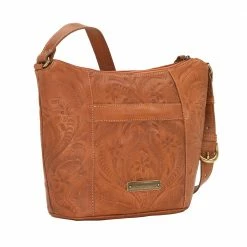 American West Handbags Ladies' American West Handbag Hill Country Collection: Leather Zip Top Tote