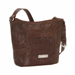 American West Handbags Ladies' American West Handbag Hill Country Collection: Leather Zip Top Tote