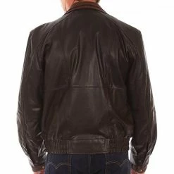 Scully Leather Company Men's Leather Jacket Collection: Scully Casual Featherlite Wind Buffer