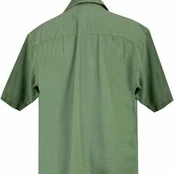 Scully Leather Company Men's Farthest Point Collection Shirt: Short Sleeve Traveler Moss 9 Scully Leather Company Men's Farthest Point Collection Shirt: Short Sleeve Traveler Moss