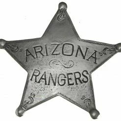 OutWest Shop Old West Historic Replica Badge: Arizona Rangers Star