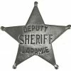 OutWest Shop Old West Historic Replica Badge: Deputy Sheriff Laramie Star