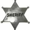 OutWest Shop Old West Historic Replica Badge: Sheriff Star
