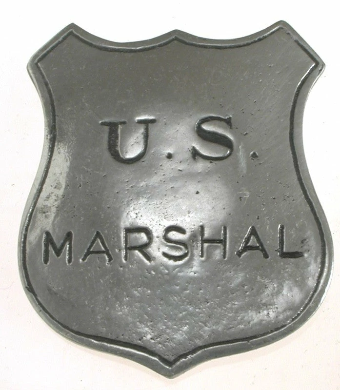 OutWest Shop Men's Old West Historic Replica Badge: US Marshal Shield 3 OutWest Shop Men's Old West Historic Replica Badge: US Marshal Shield