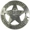 OutWest Shop Old West Historic Replica Badge: Tombstone Arizona Territory Sheriff Star Men's 2 OutWest Shop Old West Historic Replica Badge: Tombstone Arizona Territory Sheriff Star Men's