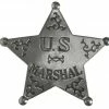 OutWest Shop Old West Historic Replica Badge: U.S. Marshal Star 2 OutWest Shop Old West Historic Replica Badge: U.S. Marshal Star