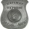 OutWest Shop Old West Historic Replica Badge: Railway Express Agent