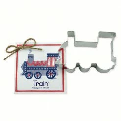 Ann Clark Cookie Cutters Cookie Cutter: Train With Recipe Card Decor